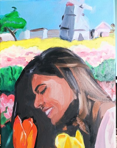 Smelling the Tulips